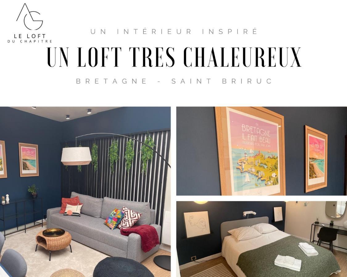 Le Loft Du Chapitre Leilighet Saint-Brieuc Eksteriør bilde