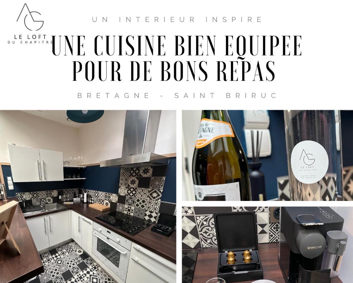 Le Loft Du Chapitre Leilighet Saint-Brieuc Eksteriør bilde