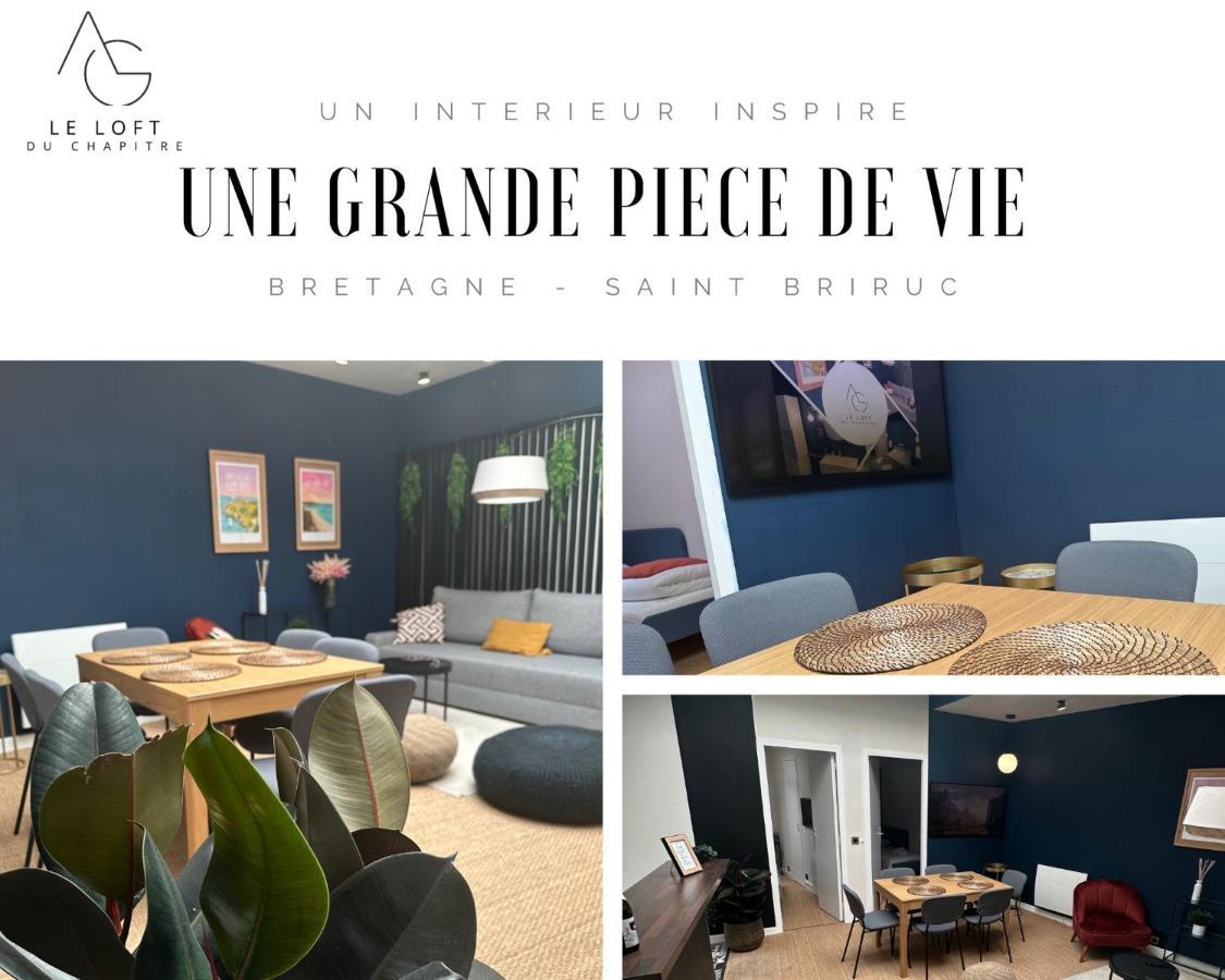 Le Loft Du Chapitre Leilighet Saint-Brieuc Eksteriør bilde